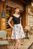Gifts Skater Skirt by Retrolicious
