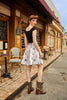 Gifts Skater Skirt by Retrolicious