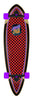 Santa Cruz Rad Dot Pintail Cruzer Complete Skateboard 9.2 x 33