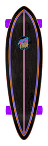 Santa Cruz Rad Dot Pintail Cruzer Complete Skateboard 9.2 x 33