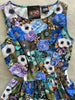 Peacock Floral Vintage Dress by Retrolicious