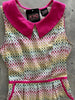 Rainbow Drop Collared Dress by Retrolicious