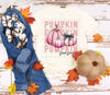 Pumpkin Season Pink Polka Dot - Tee by The Neeley Design Co Wholesale