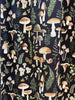 Mushrooms Fit & Flare Dress - XS only, 1 left! by Retrolicious