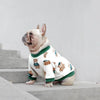 French Clothes Dog Pajamas Winter Clothes Corgi by My Store
