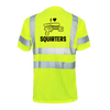 I Love Squirters - Reflective Safety T-Shirt by Armed American Supply