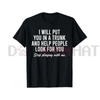 "I Will Put You In The Trunk" Tropical Tee by Dog Mom Hat