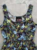 Birds Fit & Flare Dress by Retrolicious