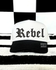 Rebel embroidered Hat by Madness & Mayhem LLC