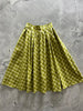 Green Plaid Doris Skirt by Retrolicious