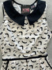 Bats Collared Dress by Retrolicious
