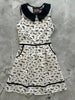 Bats Collared Dress by Retrolicious
