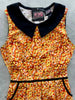 Candy Corn Collared Dress by Retrolicious
