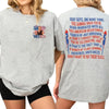 Dazed and Confused Ginny Stroud 4th of July T-Shirt – Two-Sided Retro 70s Cult Film Unisex Graphic Tee