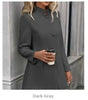 Women’s Elegant Single-Breasted Winter Overcoat by FitiqueFit