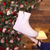 Women’s Plush Snow Boots – Waterproof Side-Zip Winter Boots by FitiqueFit