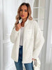 Winter Warm Zip Up Long Sleeve Jacket Fuzzy Cozy & Stylish Jacket Cold-Weather Essential Outdoor Jacket by Stevvex