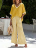 Women's Striped Tunic Top & Casual Trousers Two-Piece Set by FitiqueFit