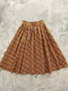Rust Plaid Doris Skirt by Retrolicious