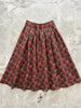Red Plaid Doris Skirt by Retrolicious
