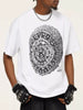 Men's Graphic Round Neck Short Sleeve T-Shirt by Simply Love