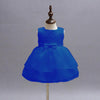 Solid Color Flower Girl Children's Dress