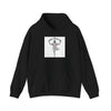 Loud Self-Care Metal Font Hoodie | gothic wellness quote, edgy self-care merch by Tristan’s Treehouse