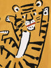 Children's Tiger Graphic Short Sleeve T-Shirt by Simply Love