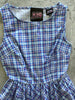 Plaid Midi Dress by Retrolicious