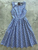 Plaid Midi Dress by Retrolicious