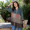 3/4 Ruffle Sleeves Western Blouse Top (New Color) by DoodleBug's
