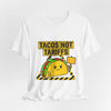 Tacos Not Tariffs Tee | political taco pun, protest typography by Tristan’s Treehouse