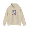 United by Baseball Hoodie | patriotic baseball graphic, vintage ballpark aesthetic by Tristan’s Treehouse
