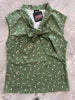 Bee Bow Top - 4X only, 1 left! by Retrolicious