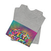 Sweet Sleep Repeat Tee | random slogan shirt, glitch graphic by Tristan’s Treehouse