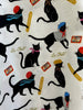 Le Chat Skater Skirt - 4X only, 1 left! by Retrolicious