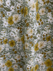 Mustard Floral Midi Dress by Retrolicious