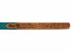 Western Stitch Genuine Suede & Hand Tooled Leather Belt -Turquoise by Neon Spur