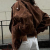 Women's Casual Zip Up Jacket by FitiqueFit