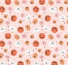 Pink Jack-o’-lantern Bow Top by Retrolicious