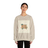 Vintage Travel Postcard Sweatshirt | travel stamps, wanderlust design by Tristan’s Treehouse