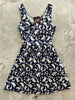 Flying Ghosts Shorter Length Fit & Flare Dress by Retrolicious