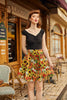 Sunflower & Pumpkin Skater Skirt by Retrolicious