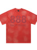 Men's 888 Half-God Graphic Washed T-Shirt by Simply Love
