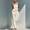 Women's Gold-Buckle Camisole & Pants Two-Piece Set by FitiqueFit