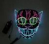 Halloween Led Mask Atmosphere Cheering Props by My Store