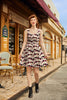 Dogs in Santa Hats Shorter Fit & Flare Dress by Retrolicious