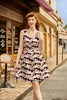 Dogs in Santa Hats Shorter Fit & Flare Dress by Retrolicious