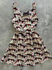 Dogs in Santa Hats Shorter Fit & Flare Dress by Retrolicious