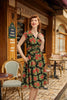 Poinsettia Greta Dress by Retrolicious